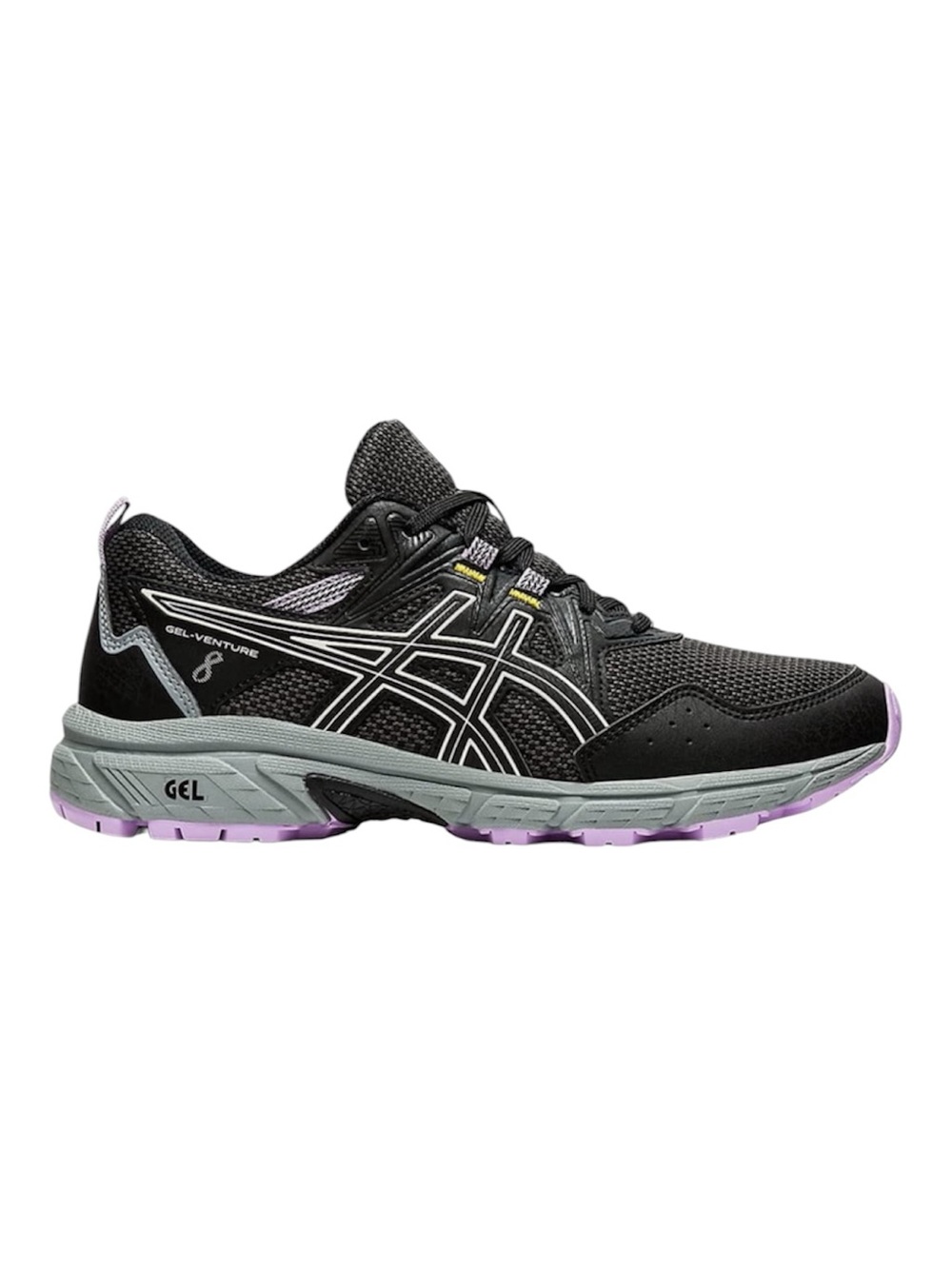 ASICS WOMENS GEL VENTURE 8 TRAIL WALKING RUNNING SHOE SNEAKER WATER RESIST SZ 10
